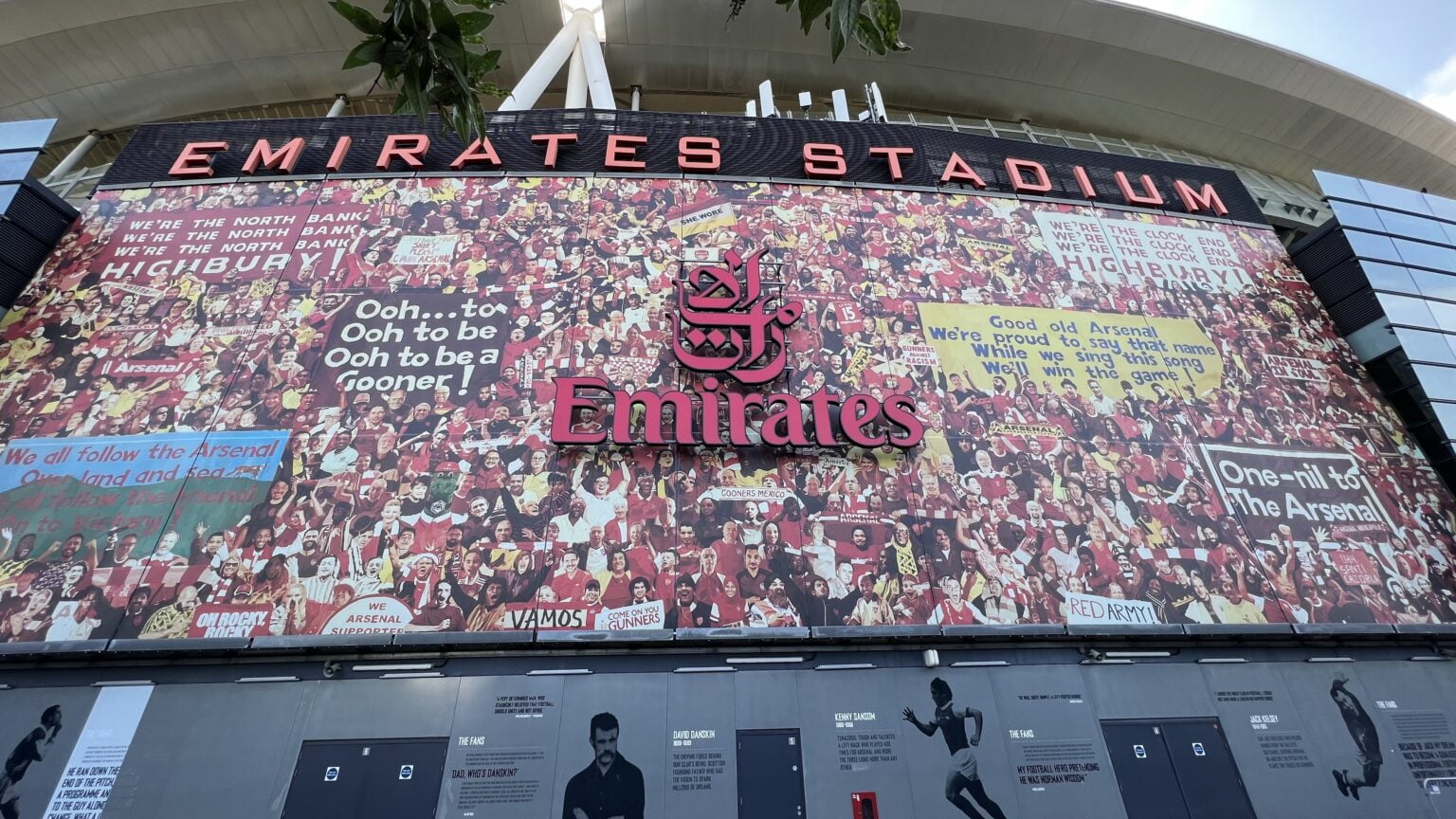 Emirates supporters